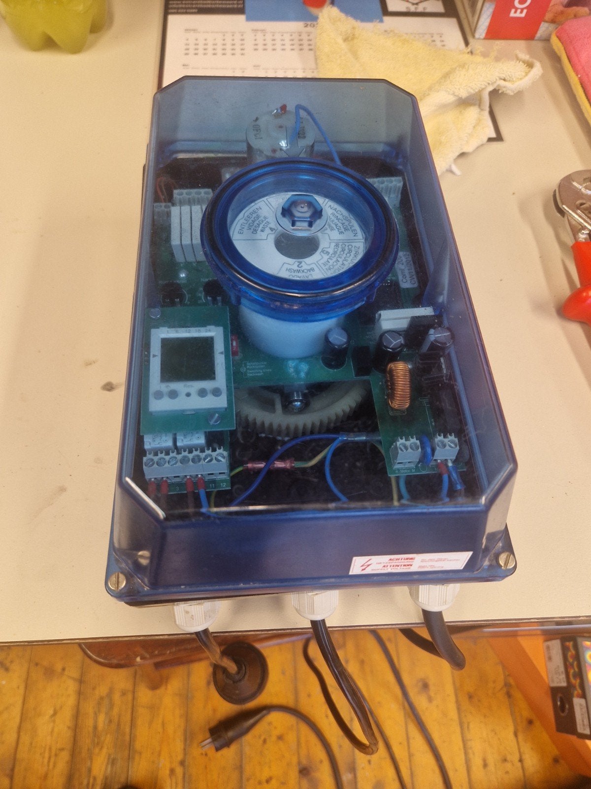 Praher 6-weg klep Aquaforte UltraBead UB 60 beadfilter, Ophalen of Verzenden, Gebruikt