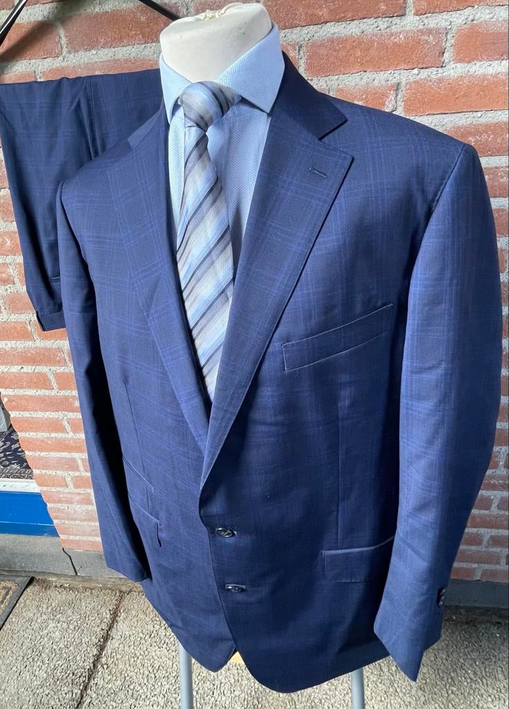 ZGAN Maatpak by OGER Blauw 100% Virginwol Mt 56/58, Kleding | Heren, Ophalen of Verzenden, Zo goed als nieuw, Maat 56/58 (XL)