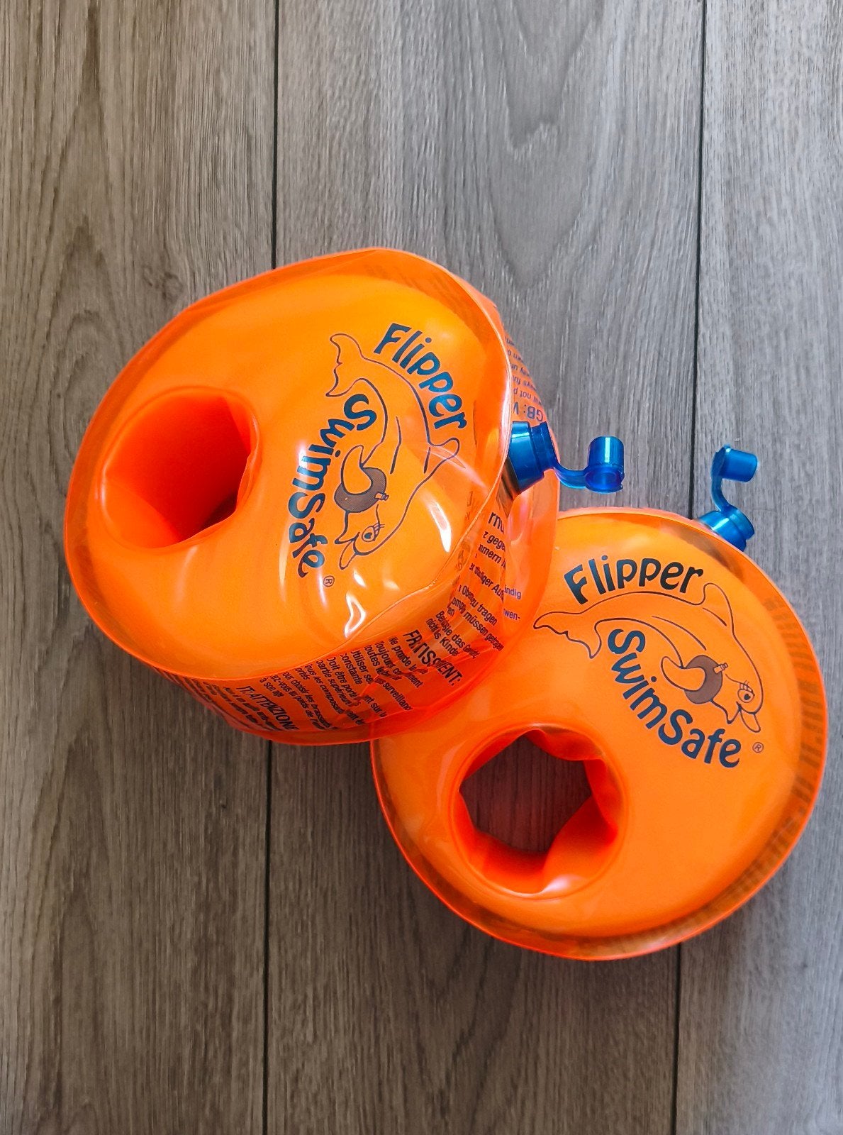 Flipper SwimSafe zwembandjes - gebruikt,lipjes afgebroken, Ophalen, Gebruikt, Zwembandjes, Overige merken