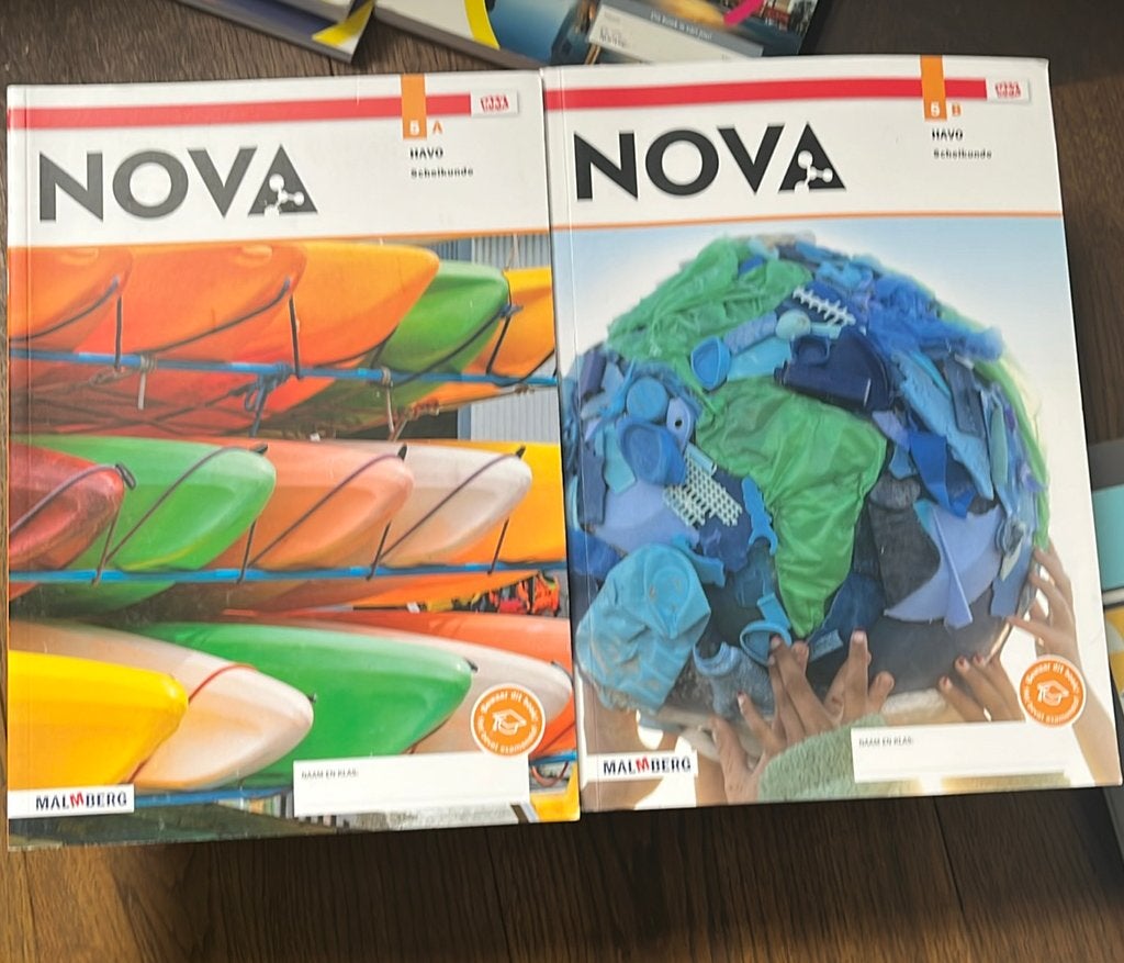 Scheikunde, NOVA, Malmberg, havo 5A&B, release 3.0, Ophalen of Verzenden, Nieuw, HAVO, Scheikunde