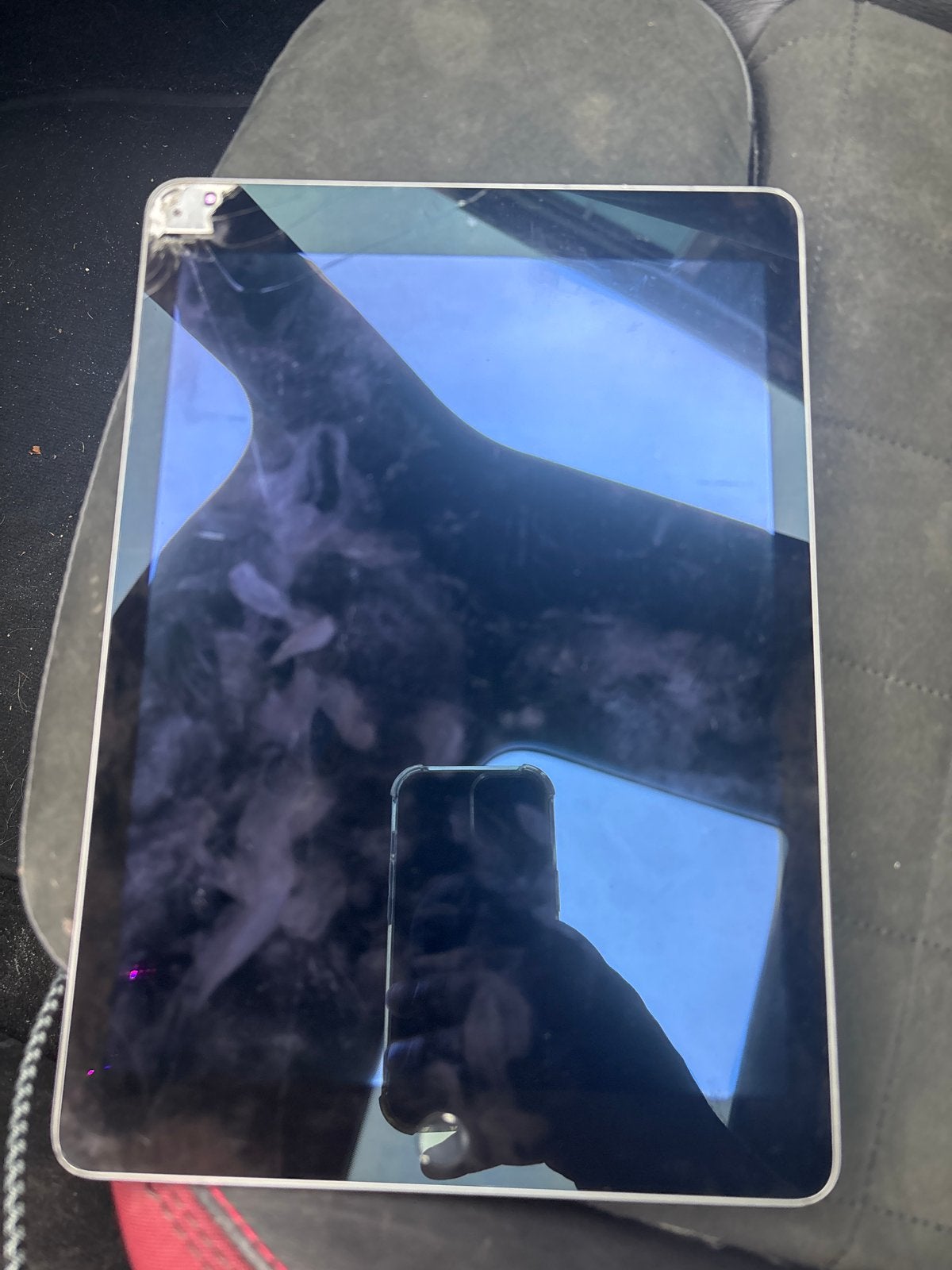 iPad Air met kapot scherm (werkt nog), Computers en Software, Ophalen, Gebruikt, Apple iPad Air