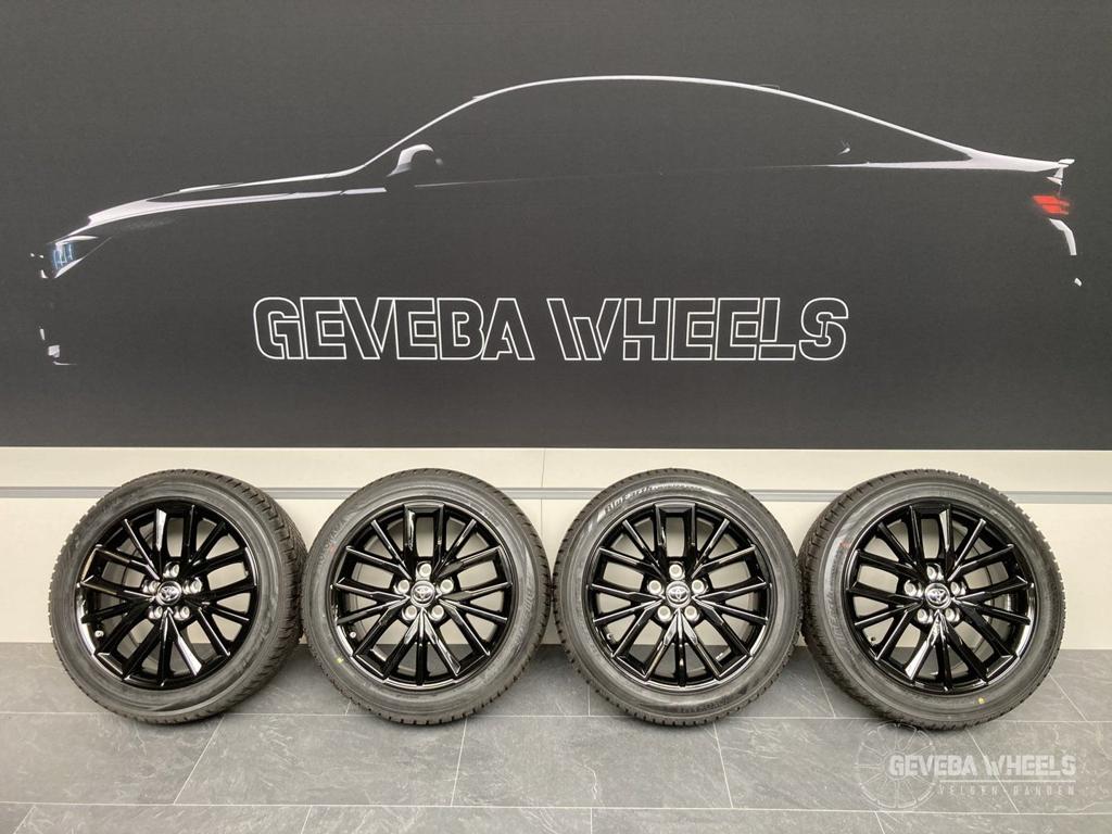 17” originele Toyota Corolla XII velgen winterbanden 5x114.3, Gebruikt, -, -, Banden en Velgen