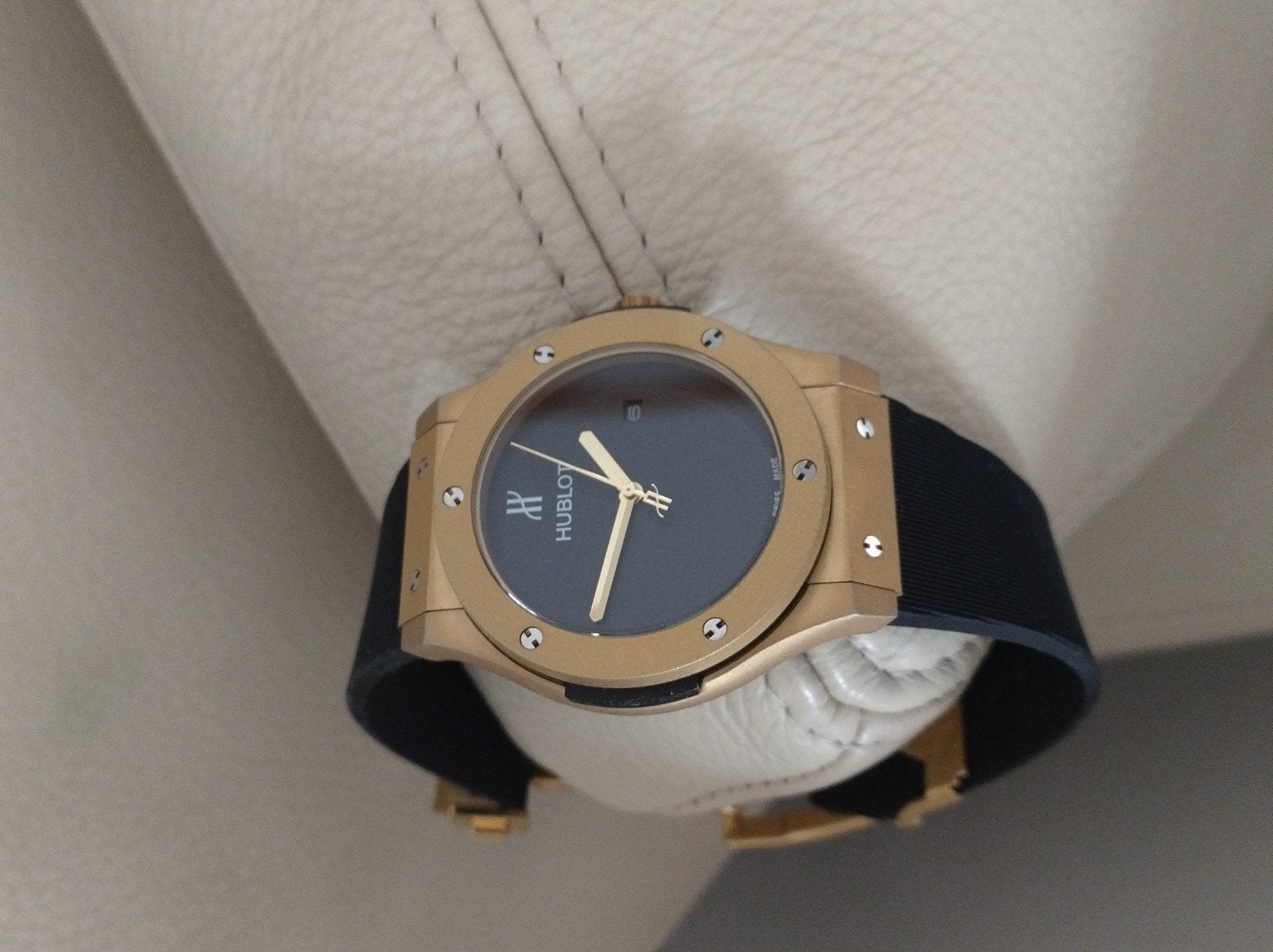 Nieuwe Hublot Classic Fusion 42 mm, Sieraden, Tassen en Uiterlijk, Overige merken, Polshorloge, Nieuw, Kunststof