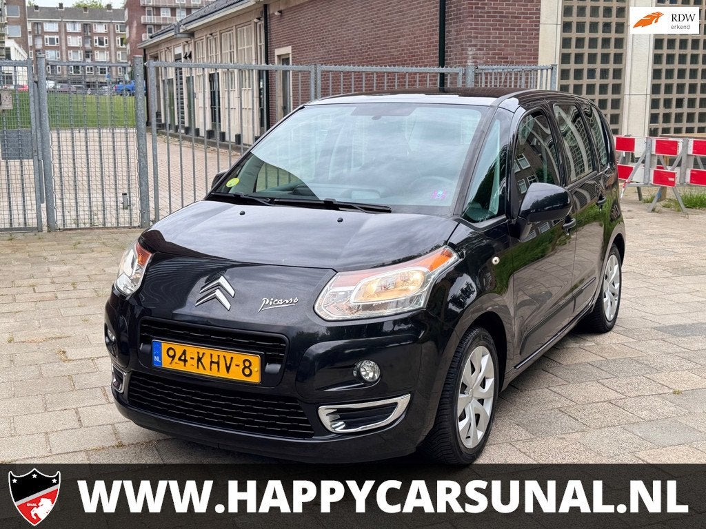 Citroen C3 Picasso 1.4 VTi Aura, AIRCO, NAP, NIEUWE APK, Voorwielaandrijving, Gebruikt, Zwart, Origineel Nederlands