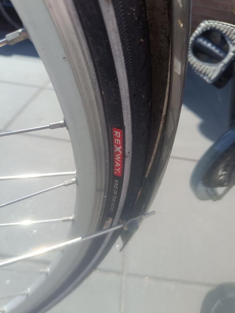 Fiets met Fietsstoeltje achter, Ophalen of Verzenden, Gebruikt, Overige merken