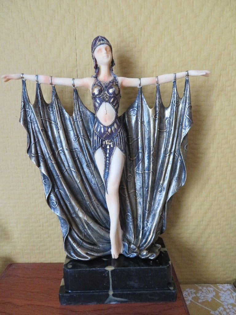 Danseres, art deco, Ophalen of Verzenden