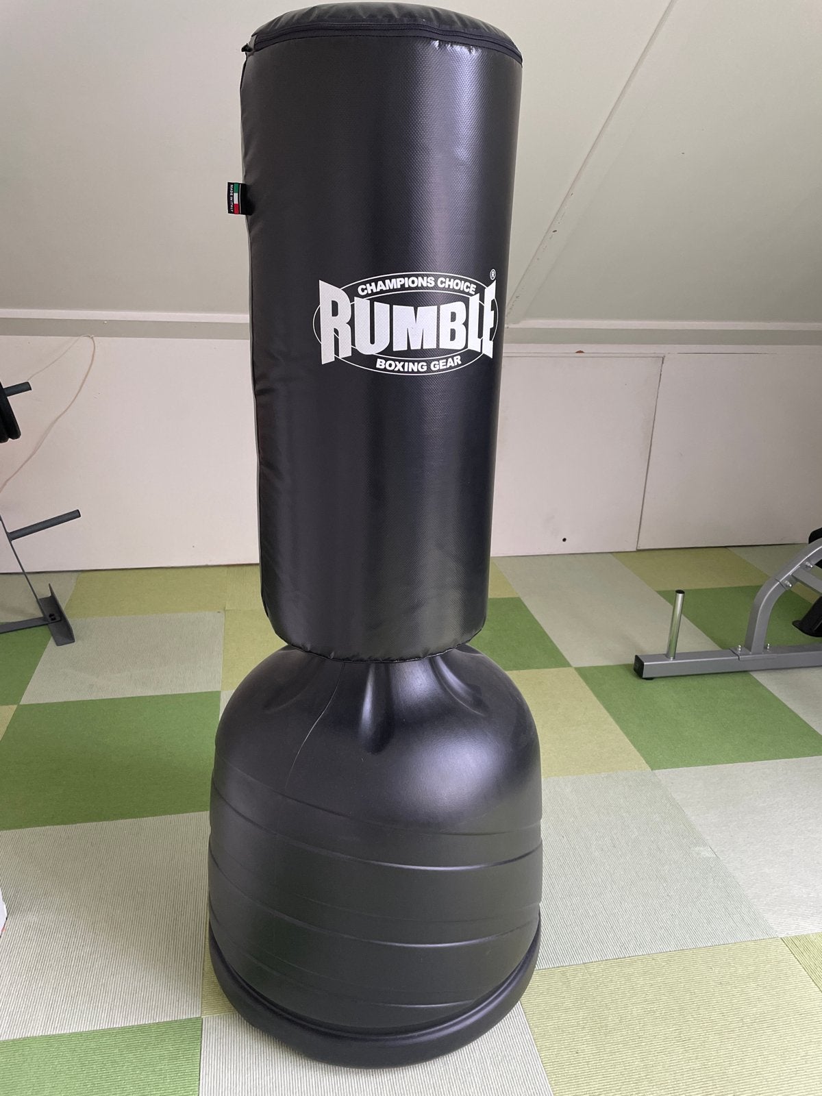 Rumble Champions Choice Vrijstaande Bokszak, Sport en Fitness, Boksen, Ophalen, Zo goed als nieuw, Bokszak
