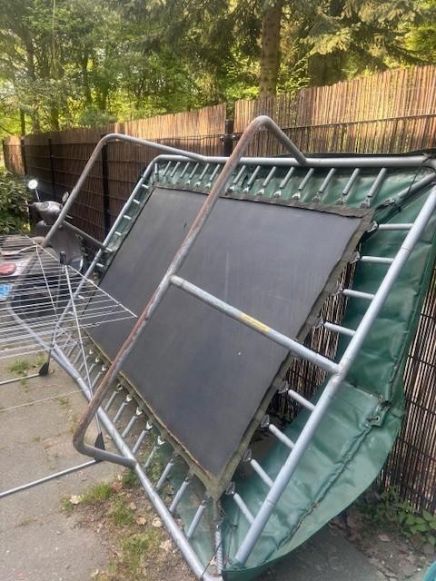 trampoline - gebruikt gratis, Ophalen, Gebruikt