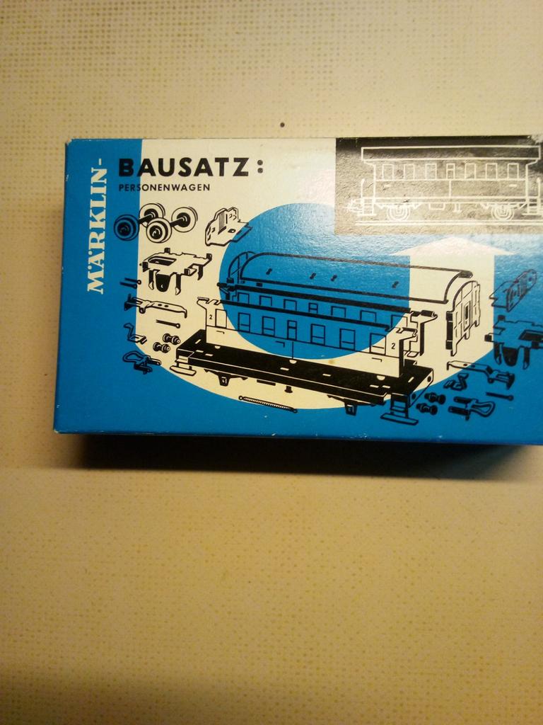 Märklin bausatz 4802 personenwagon, Ophalen, Wisselstroom, Locomotief, Nieuw