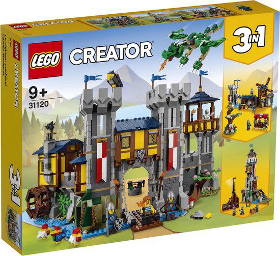 Lego 31120 Kasteel 3 in 1 (NIEUW) in gesealde doos, Kinderen en Baby's, Speelgoed | Duplo en Lego, Lego, Nieuw, Ophalen of Verzenden