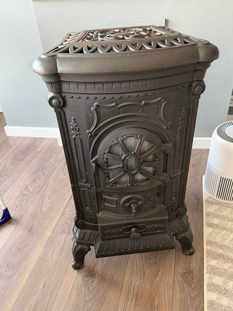 Dauphin Aardgaskachel 14 kW - Klassiek Design, Huis en Inrichting, Kachels, Gebruikt, Gas, Ophalen of Verzenden, Vrijstaand
