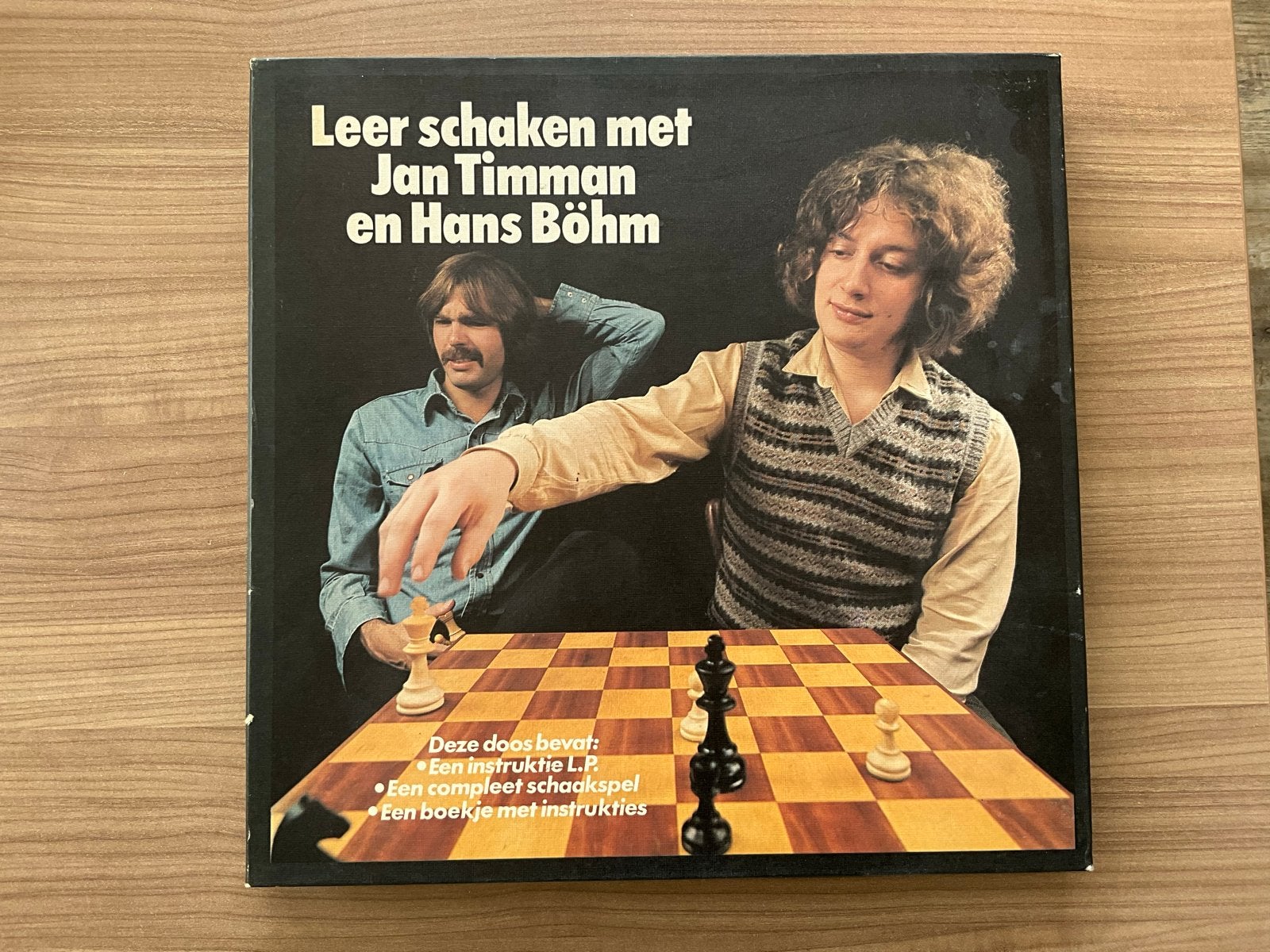 Leer schaken met Jan Timman en Hans Böhm - Compleet, Een of twee spelers, Ophalen of Verzenden, Gebruikt