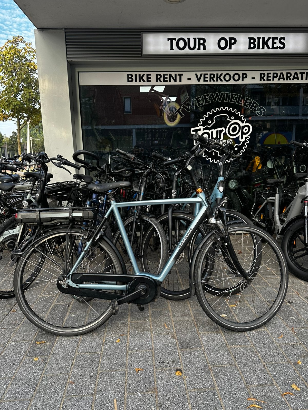 Batavus trean E-bike hoge frame 61 cm nexus 7, Fietsen en Brommers, Ophalen, Qwic, Gebruikt, 1062 bk