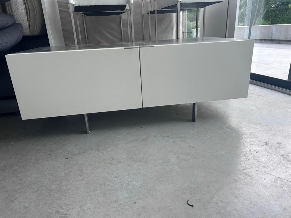 Design TV-meubel Pastoe L-serie 60x120 cm, Huis en Inrichting, Kasten | Televisiemeubels, Ophalen, Gebruikt, 100 tot 150 cm, Minder dan 100 cm