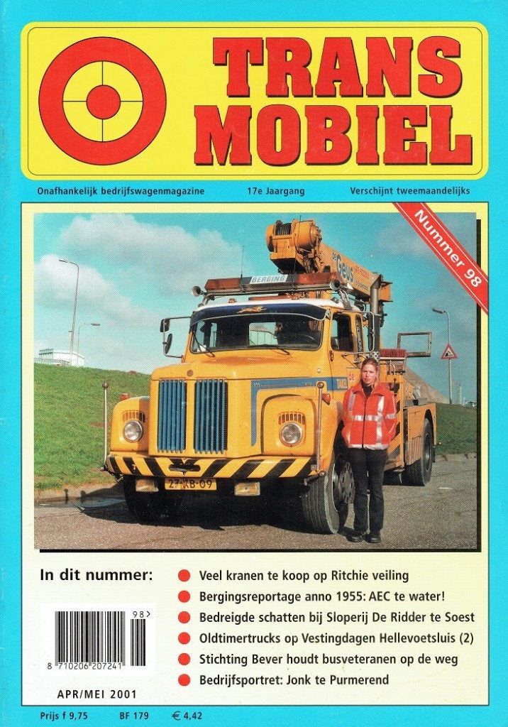 Transmobiel 2001 nr. 98, Boeken, Verzenden, Gelezen, Algemeen