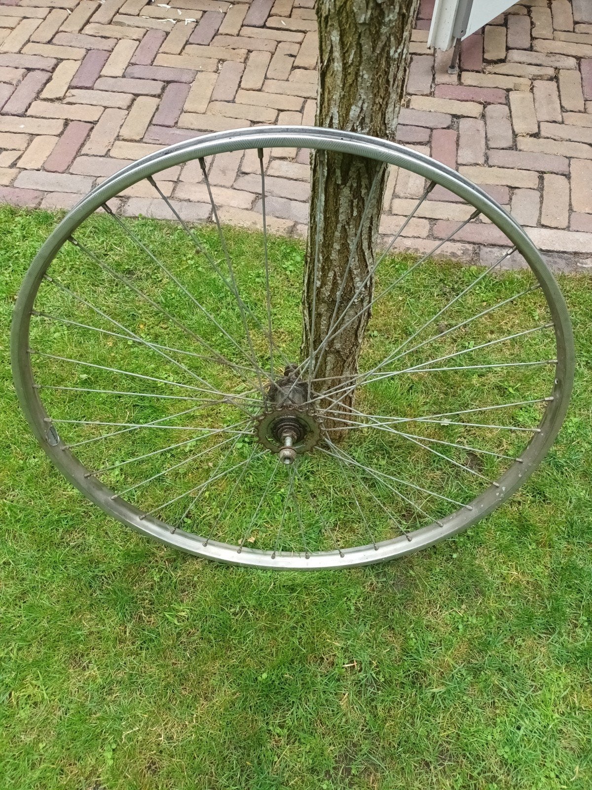 Fiets achterwiel 28 x 1 1/2 - Van Schothorst, Gebruikt, Toerfiets, Van Schothorst, Aluminium