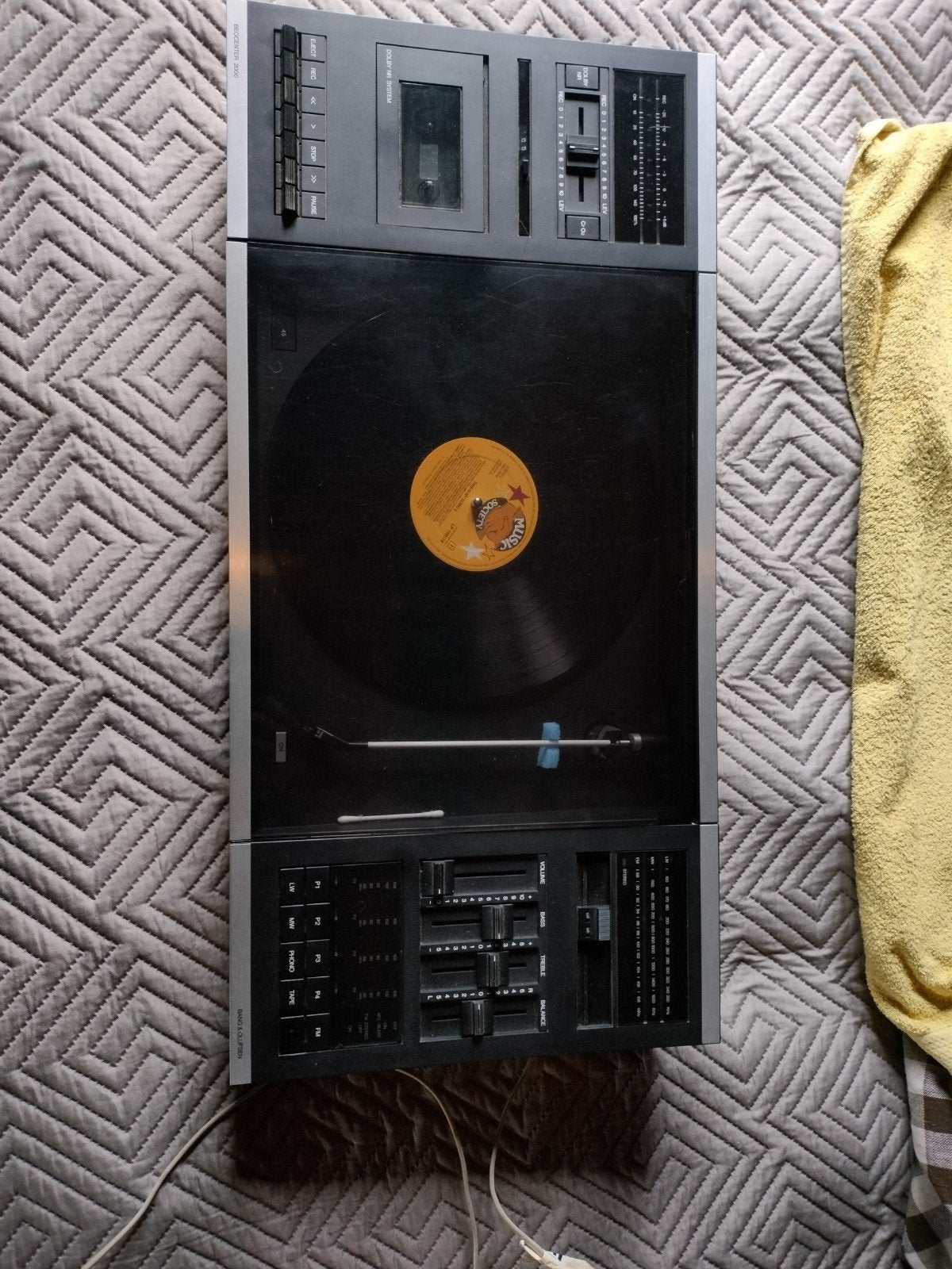 Beocenter 2000 - Vintage Bang & Olufsen Stereo, Ophalen, Gebruikt, Losse componenten, Bang & Olufsen