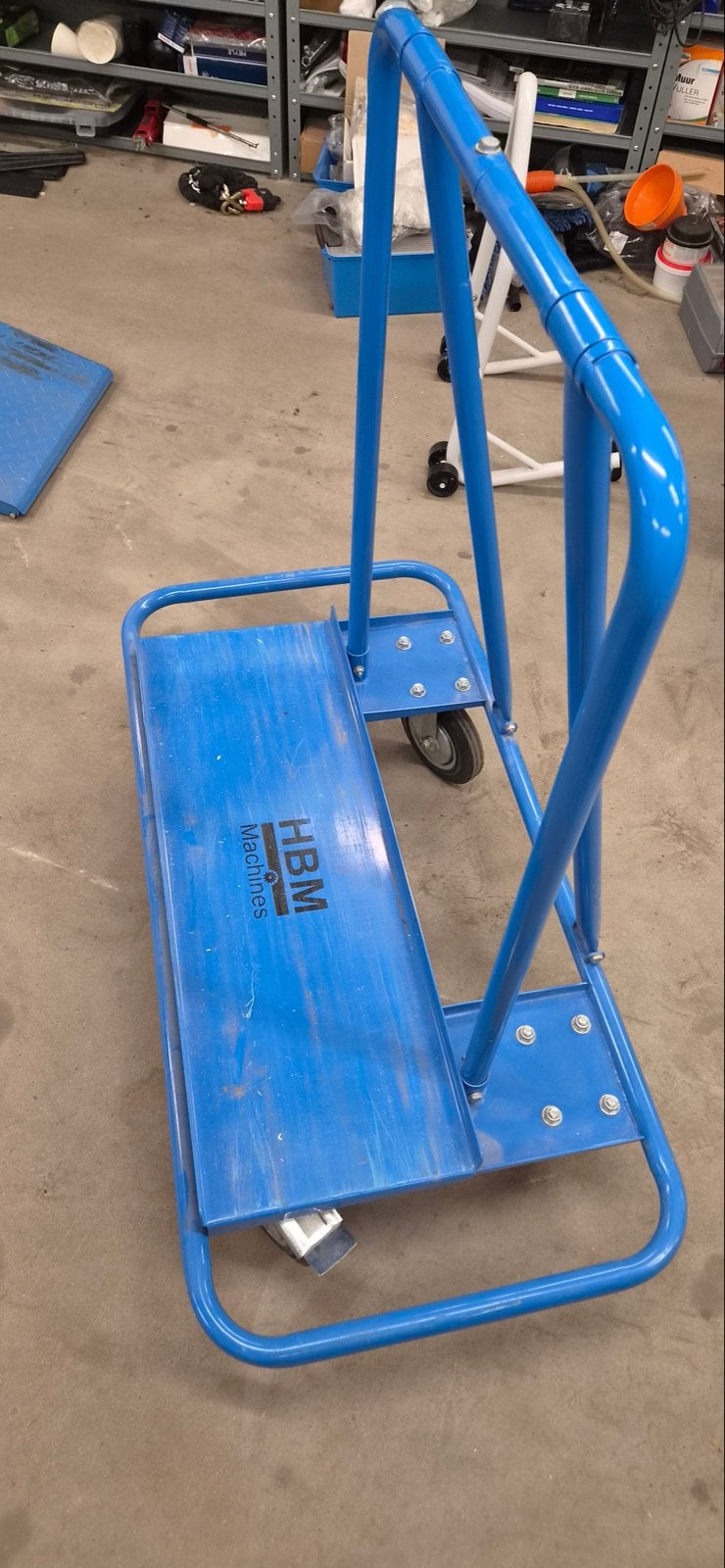HBM platenwagen - Handige transportkar, 100 liter of meer, Ophalen, Transportkar