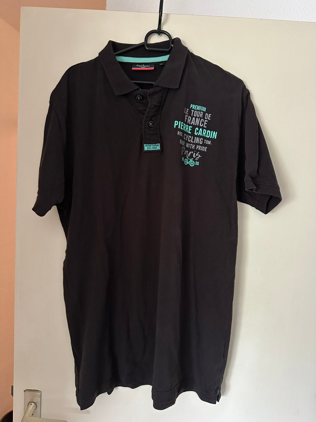 Pierre Cardin polo, Ophalen of Verzenden, Zo goed als nieuw, Maat 56/58 (XL), Zwart