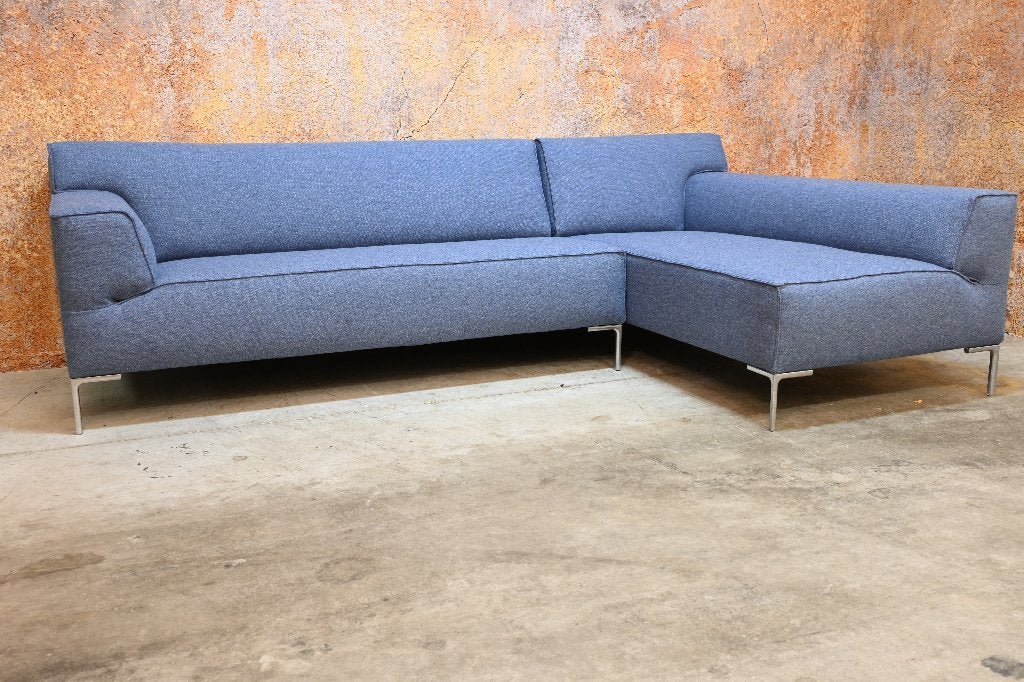 NIEUWbeklede Design on Stock Bloq hoekbank NPrijs 5800,00, 250 tot 300 cm, Design on Stock, Hoekbank, Design on Stock