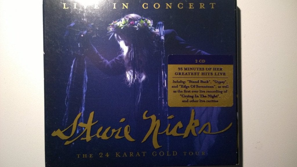Stevie Nicks - Live In Concert The 24 Karat Gold Tour, Ophalen of Verzenden, Zo goed als nieuw, Poprock