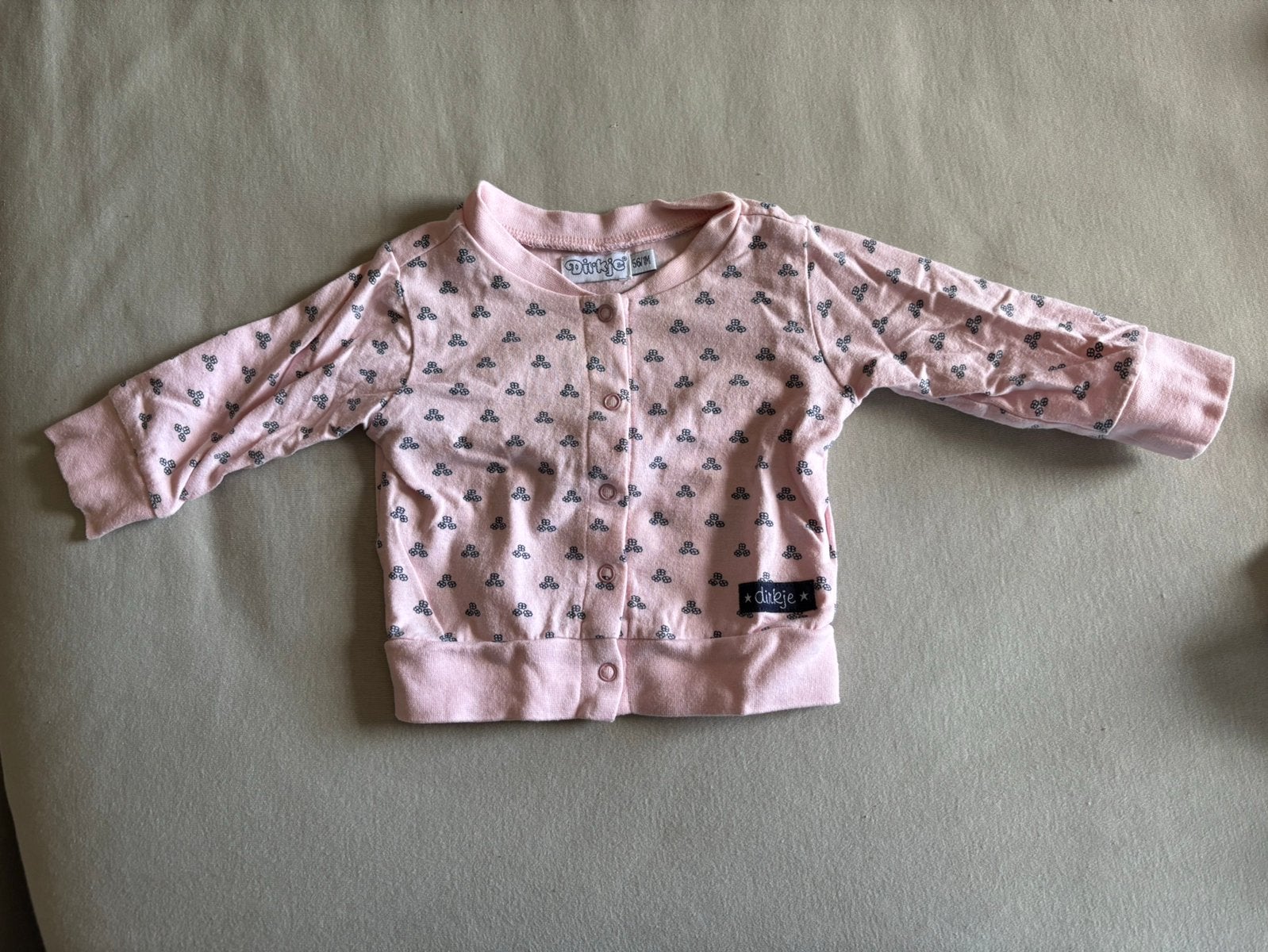 Dirkje vestje maat 56 met broekje maat 62, Kinderen en Baby's, Babykleding | Maat 56, Ophalen of Verzenden, Zo goed als nieuw