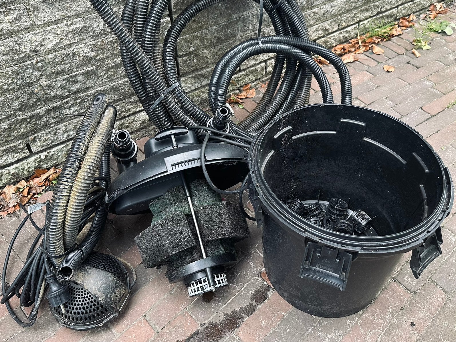 Pontec pondopress set 10000, Ophalen, Gebruikt, Vijverpomp