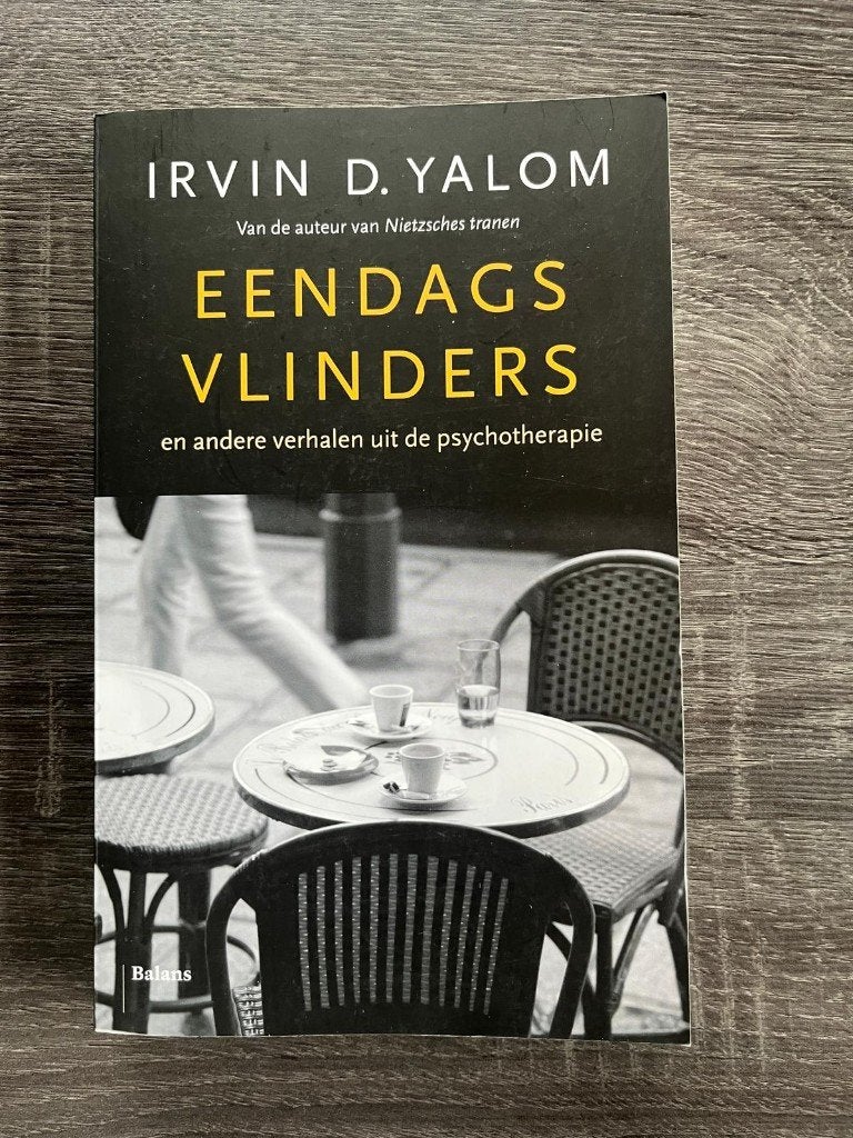 Irvin d. Yalom - eendags vlinders, Boeken, Ophalen, Zo goed als nieuw, Sociale psychologie