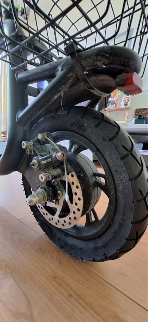 Zipper M6 350w elektrische step met zadel, Ophalen of Verzenden