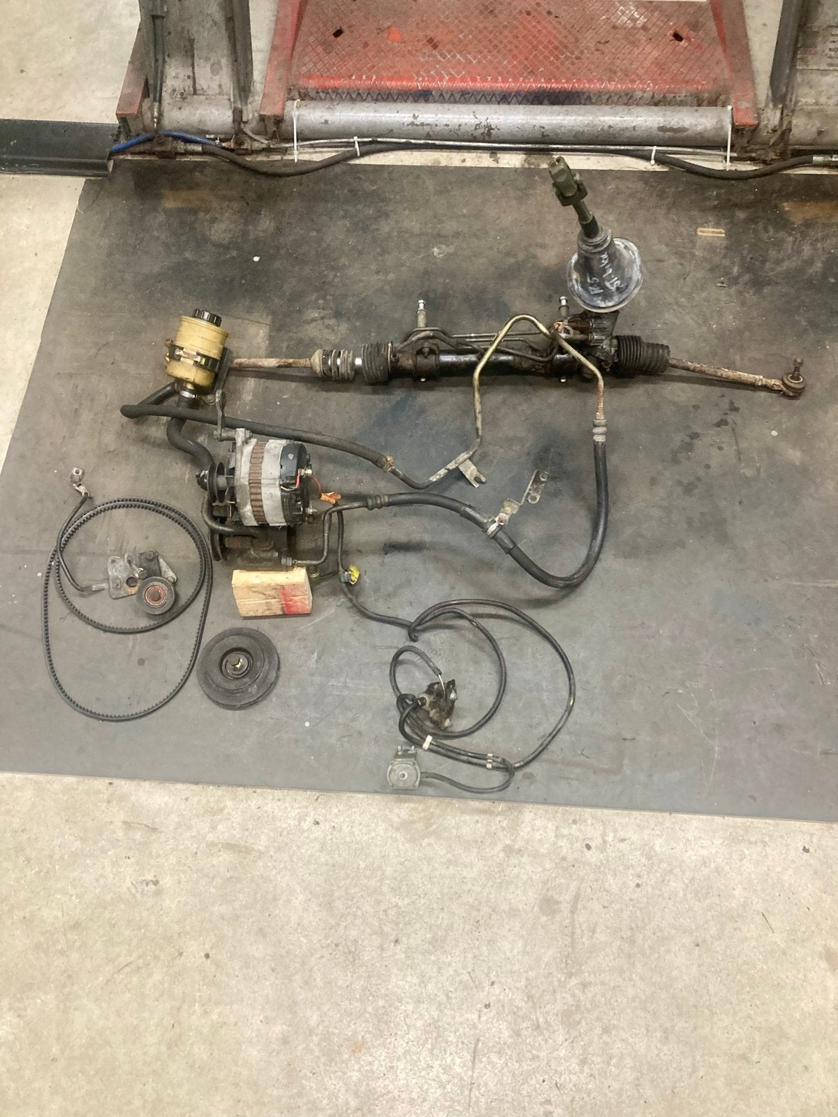 Zeldzame stuurbekrachtiging set Renault R5 1.4 Automaat, Ophalen, Gebruikt, Renault