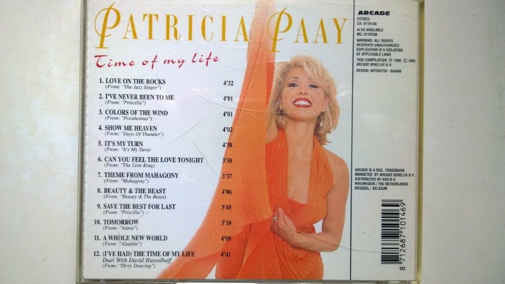 Patricia Paay - Time Of My Life, Ophalen of Verzenden, Zo goed als nieuw, Pop, Album