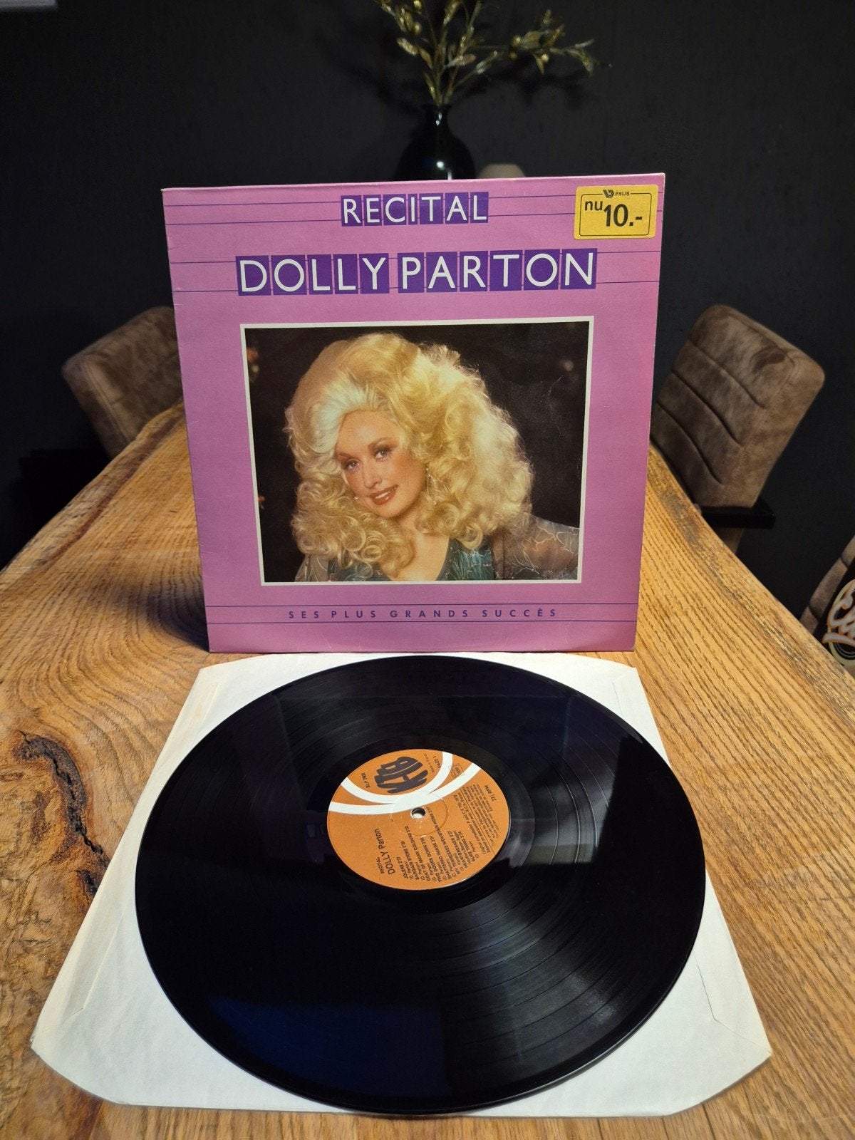 Dolly Parton - Recital (LP) - Ses Plus Grands Succes, LP, Gebruikt, Pop, Ophalen of Verzenden