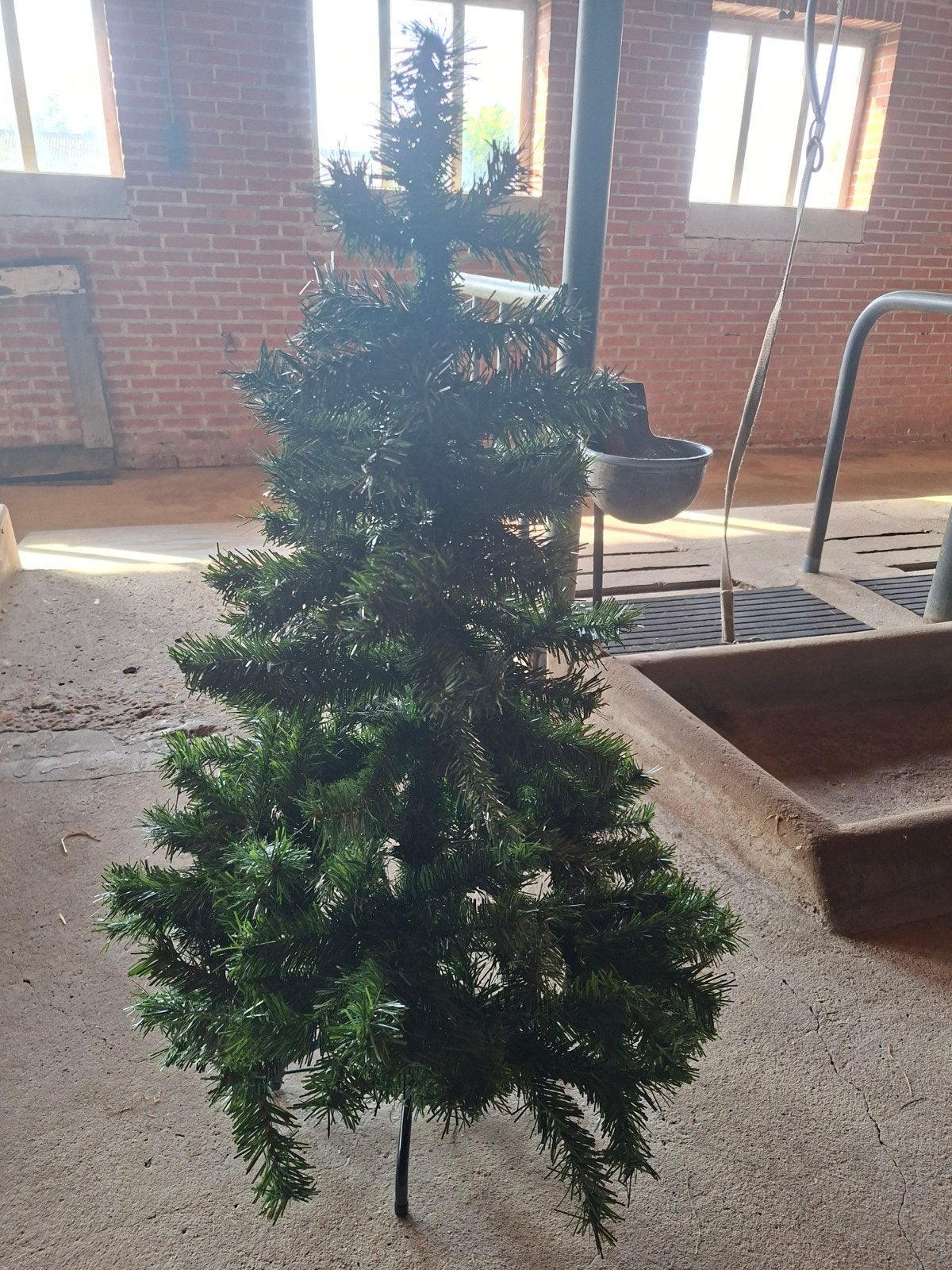 mooi kerstboompje klein prijsje!, Ophalen, Gebruikt