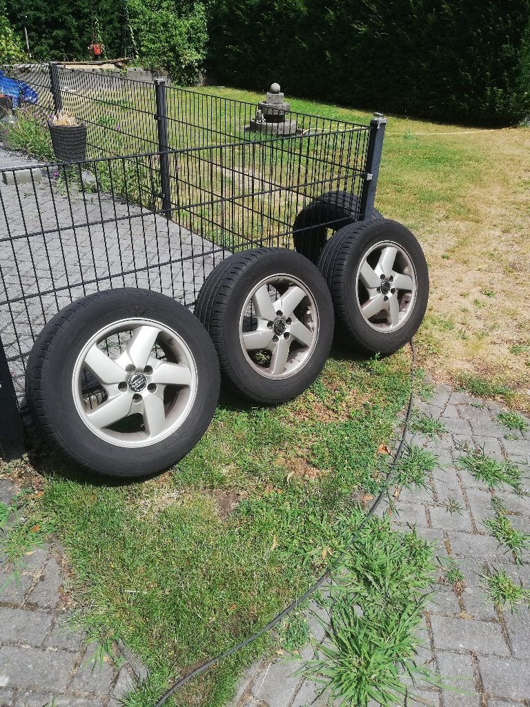 VOLVO 940 Auriga 16" VELGEN incl. band + Div. onderdelen, Auto-onderdelen, Banden en Velgen, Ophalen, Gebruikt, Velg(en), 16 inch