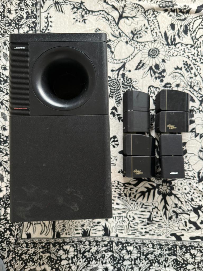 Bose Acoustimass 5 Series II – complete speakerset, Overige merken, 70 watt of meer, Ophalen of Verzenden, Zo goed als nieuw