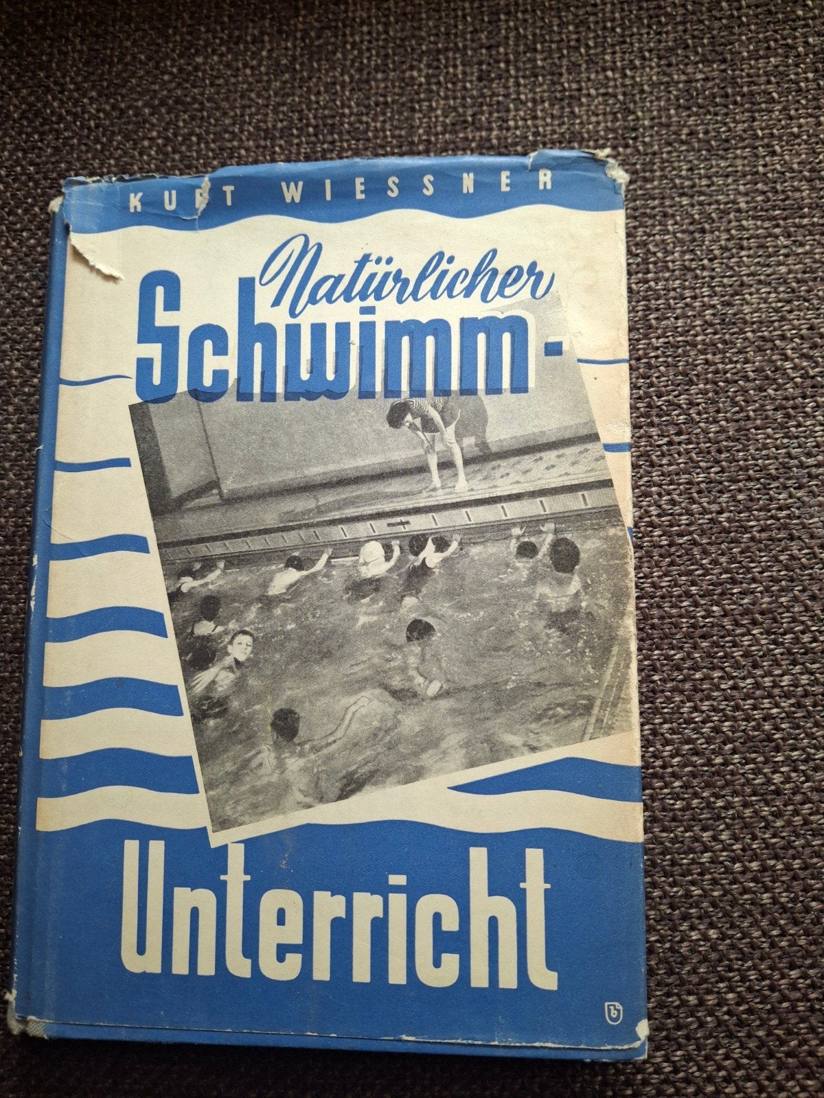 Zwemmen, Naturlicher Untrrricht van Kurt Wiessner 1950, Ophalen of Verzenden, Balsport