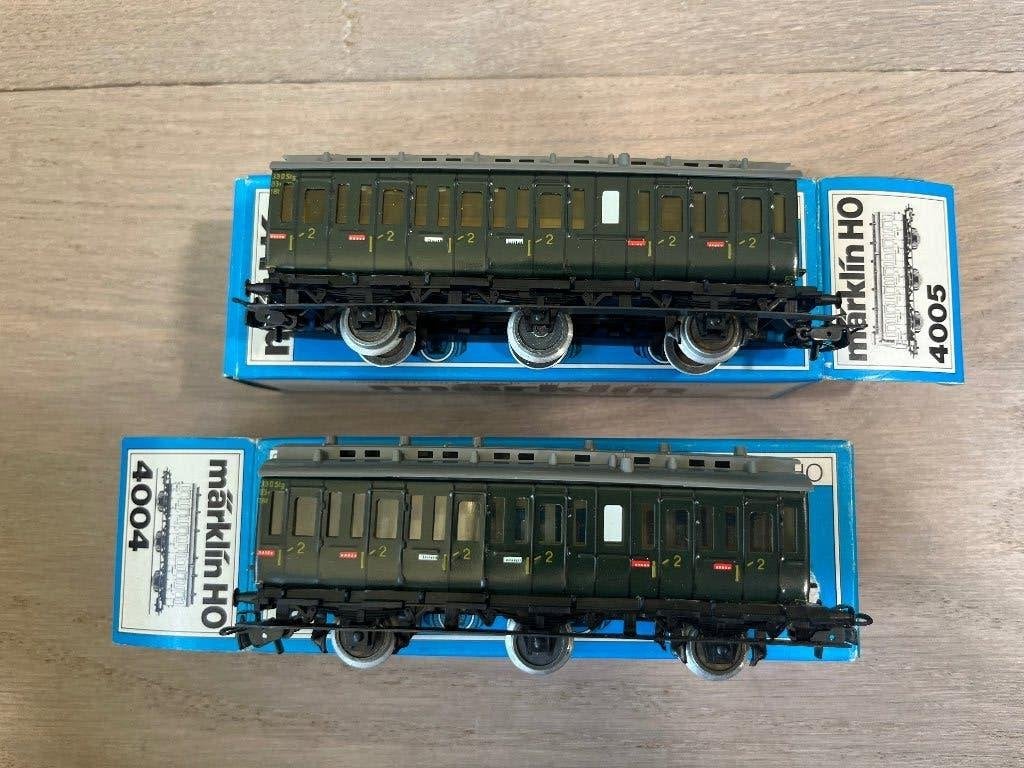Marklin 4004 en 4005 ho wagons nieuwstaat, Wisselstroom, Verzenden, Märklin, Nieuw