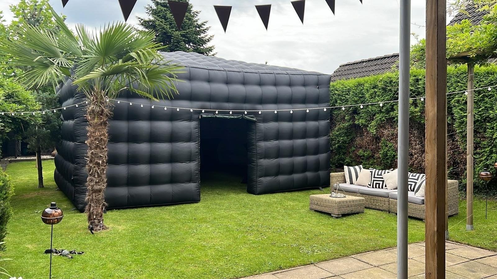 Opblaasbare Partytent /Feesttent / Discotent huren, Ophalen, Zo goed als nieuw, Overige