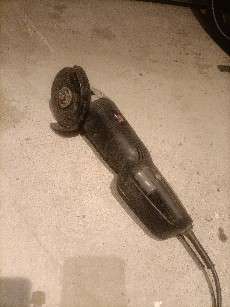 Haakse slijper Topcraft, Ophalen of Verzenden, Zo goed als nieuw, Minder dan 700 watt, Haakse handslijpmachine