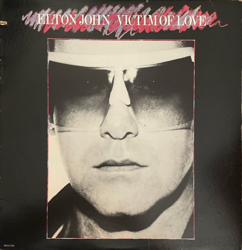 Elton John - Victim Of Love, Ophalen of Verzenden, 12 inch, Inclusief binnenhoes, 1970 - 1979