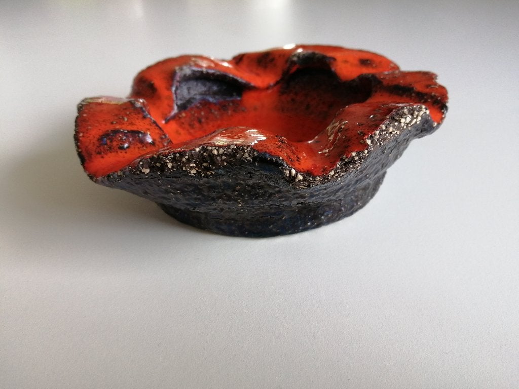 vintage retro lava asbak jaren 1960 / 1970 mid century, Verzamelen, Ophalen of Verzenden, Overige typen