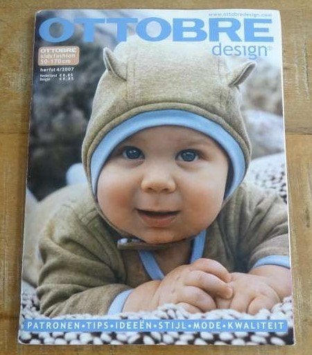 Ottobre Design Kids Fashion nr 4 herfst 2007 maat 50 t/m 170, Verzenden, Zo goed als nieuw, Kind, Overige merken