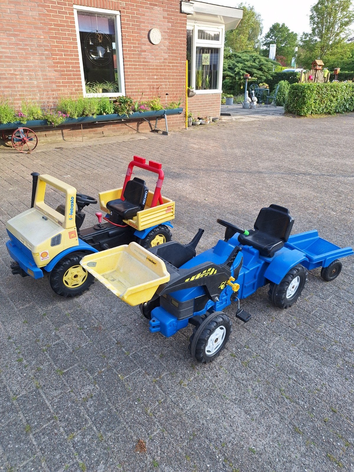 Traptrekker traptractor Unimog New Holland, Ophalen, Gebruikt, Overige merken