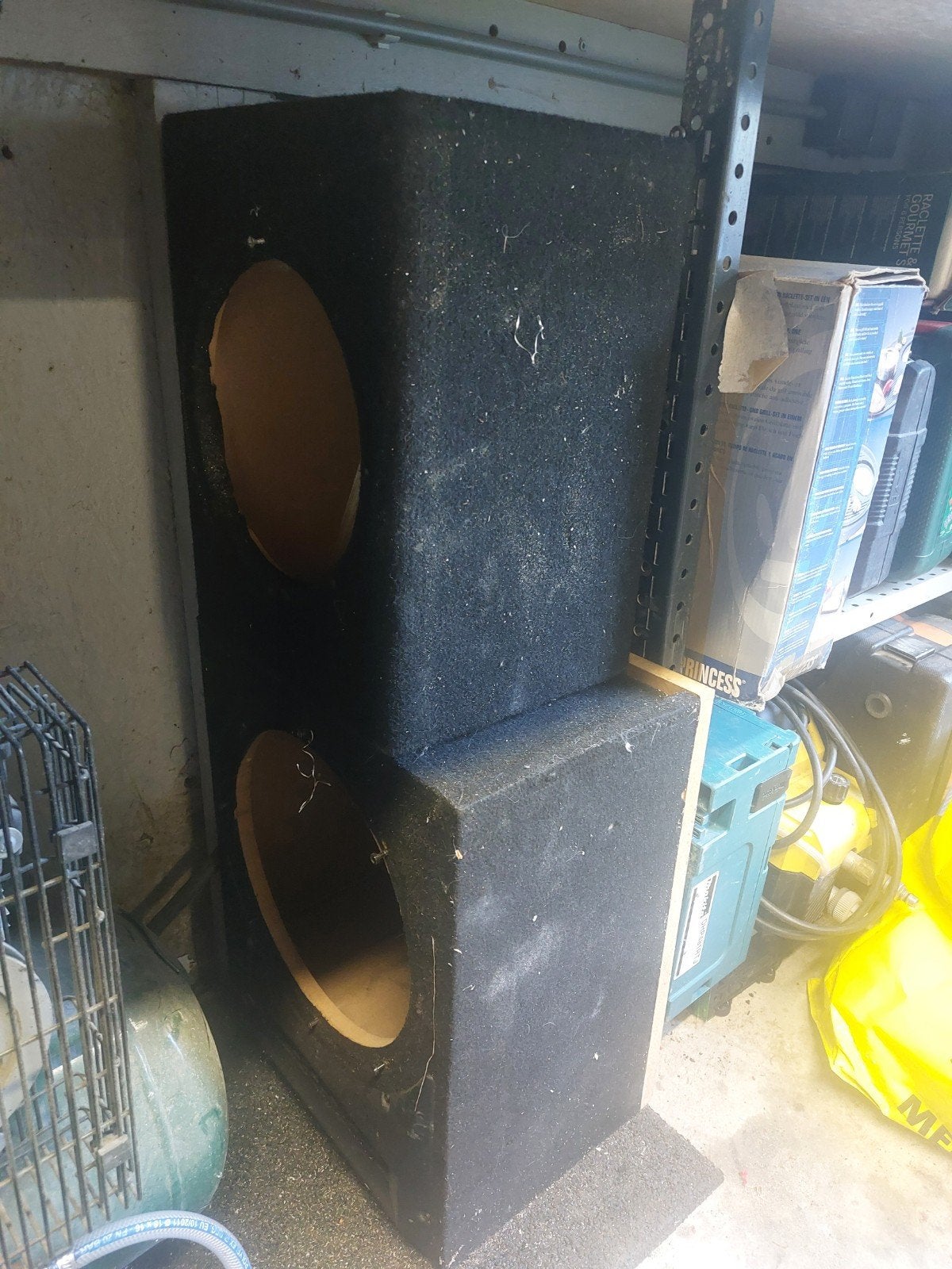 Auto Subwoofer kisten, Ophalen