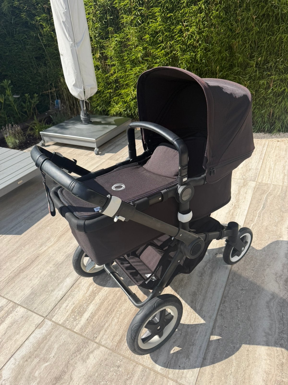 Bugaboo Buffalo, zwart, Ophalen, Gebruikt, Luchtbanden, Bugaboo