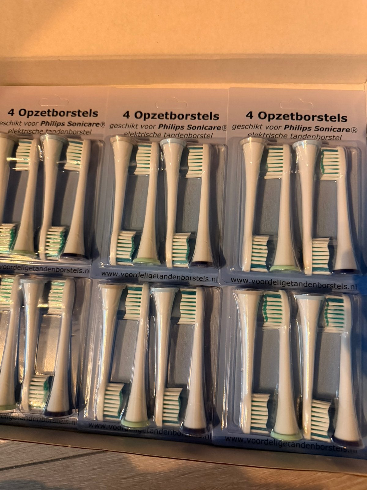 60 stuks geschikt voor philips sonicare, Ophalen, Nieuw, Opzetborstel