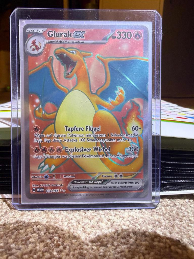 Duitse Pokemon kaart, Ophalen of Verzenden, Zo goed als nieuw