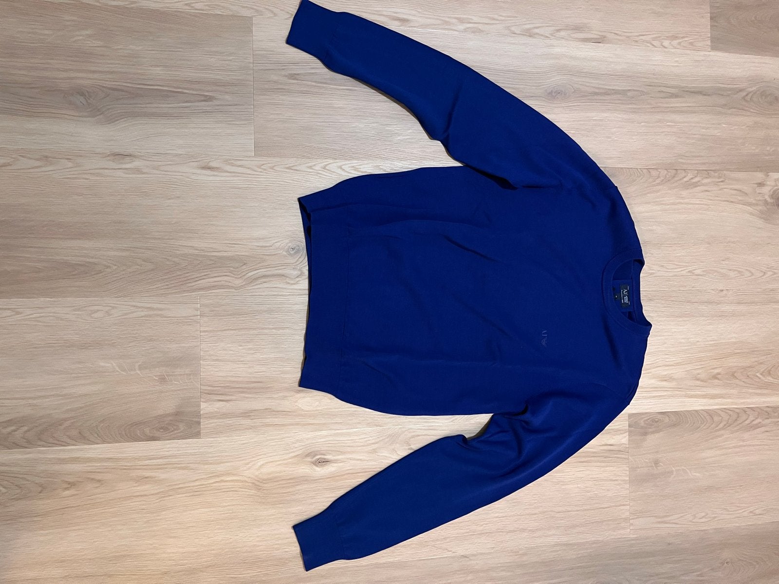Armani Jeans Trui Maat M - Nieuw met kaartjes, Kleding | Heren, Truien en Vesten, Ophalen, Nieuw, Maat 48/50 (M), Blauw