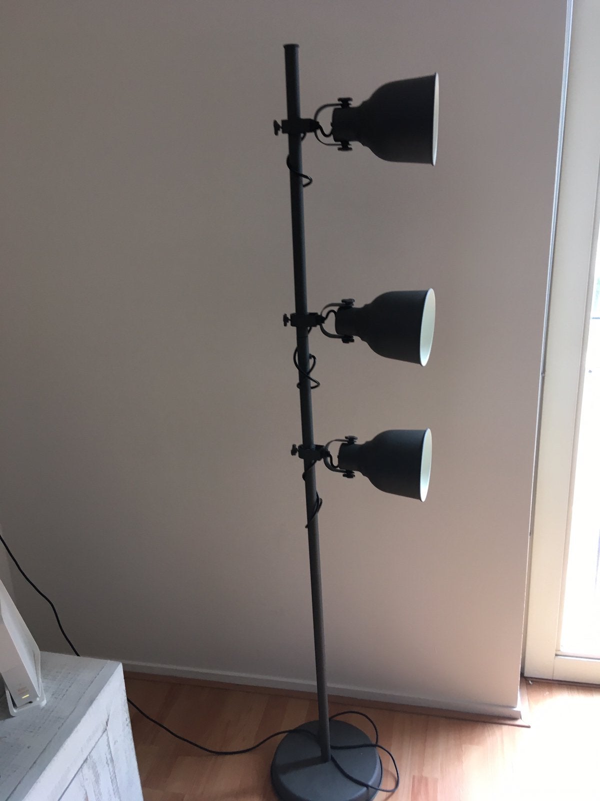 Mooie lamp met verstelbare spots, Ophalen, Gebruikt, 150 tot 200 cm