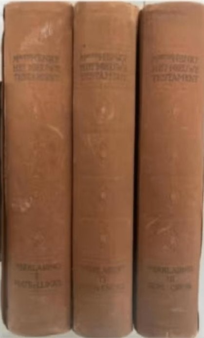 Matthew Henry Verklaring van het Nieuwe Testament **, Ophalen of Verzenden, Gelezen, Dr. H. Bavink, Christendom | Protestants
